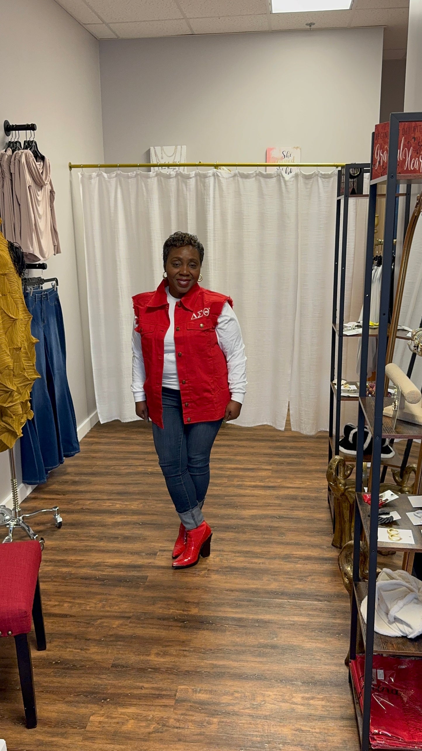 Distressed vest (Pre-Order)