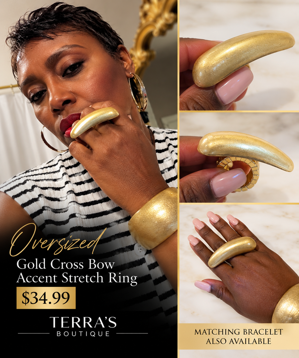 Cross Bow Ring