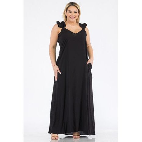 Rouched Maxi Dress