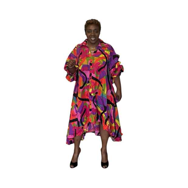 The Kaleidoscope Flow Tunic