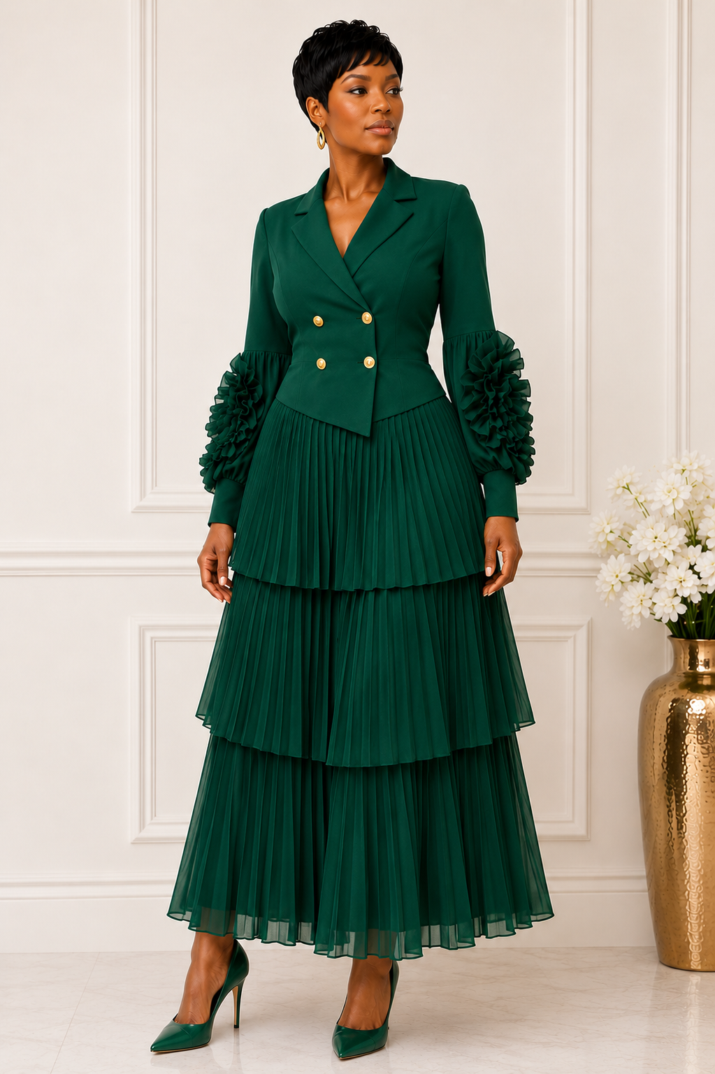 Pleated Perfection (Pre-Order)