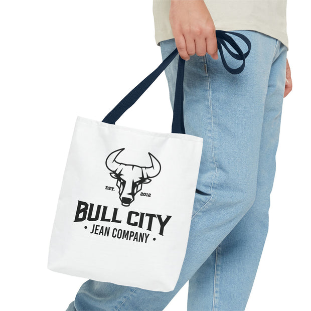 Bull City Jean Company Tote Bag (AOP)