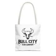 Bull City Jean Company Tote Bag (AOP)