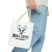 Bull City Jean Company Tote Bag (AOP)
