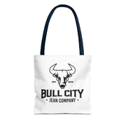 Bull City Jean Company Tote Bag (AOP)