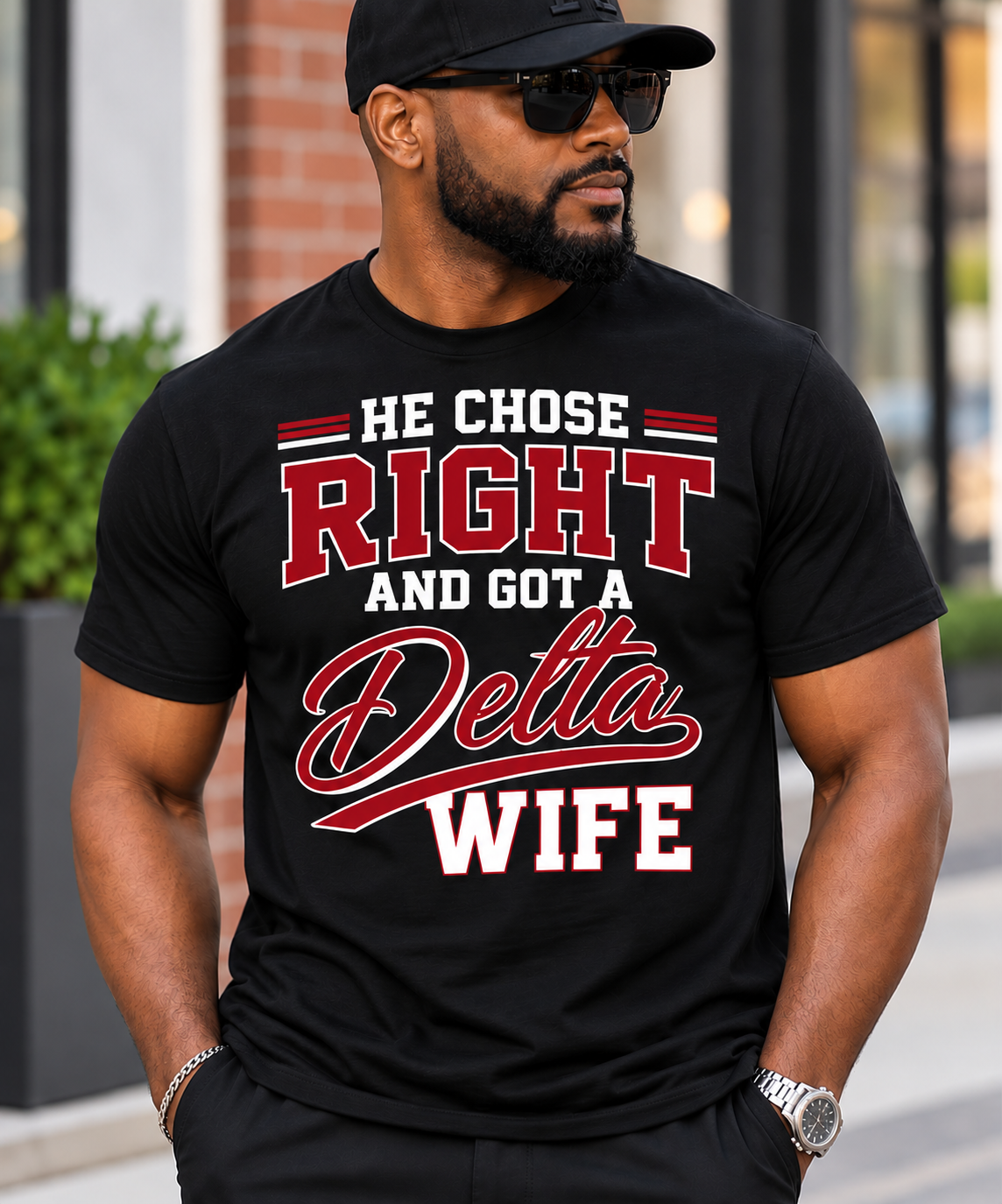 Proud Delta Husband