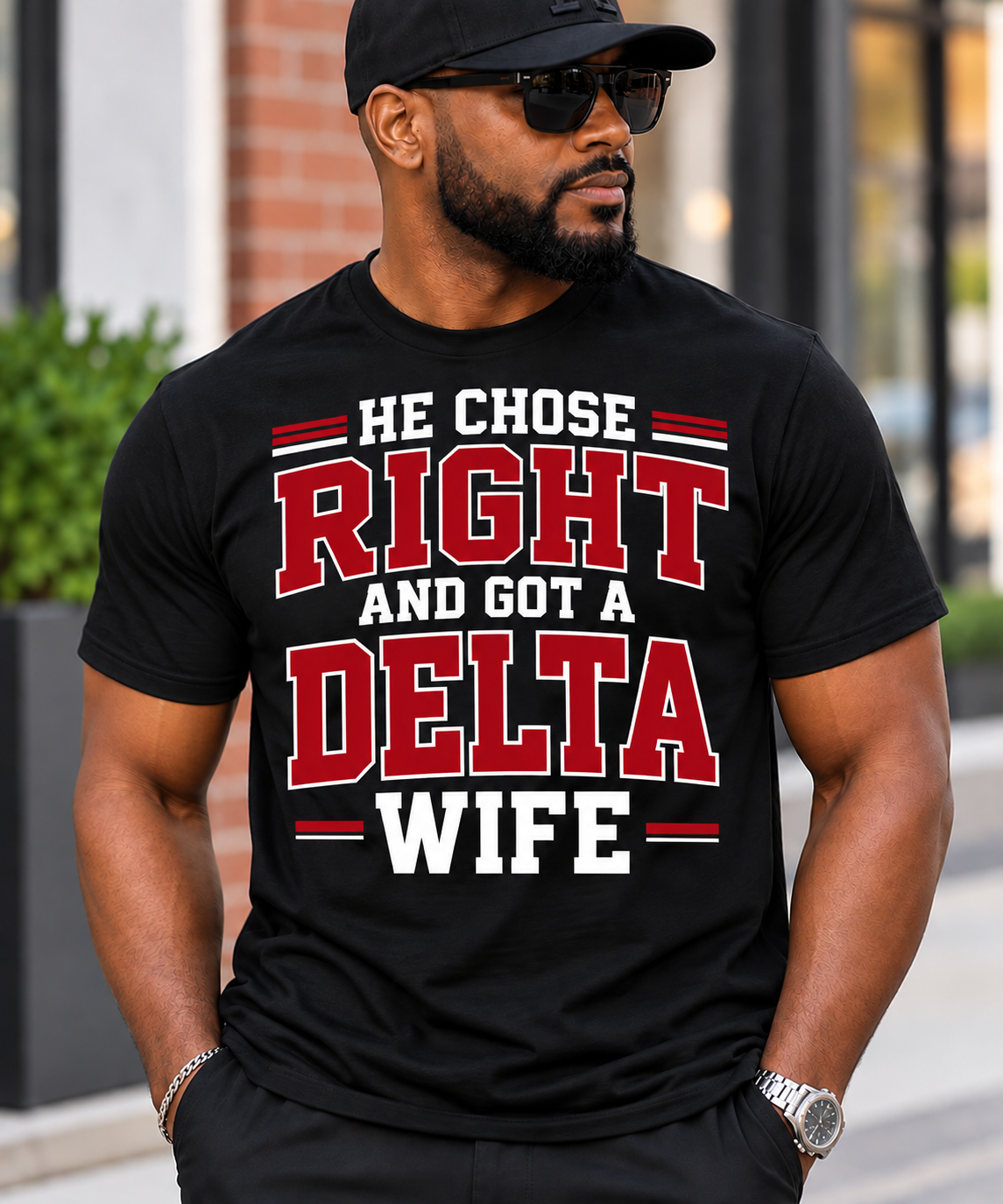 Proud Delta Husband