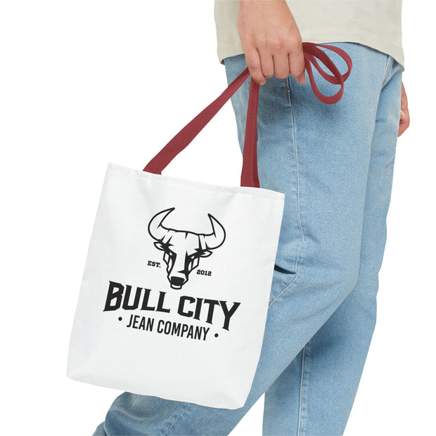 Bull City Jean Company Tote Bag (AOP)