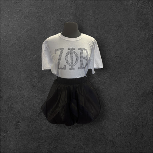 Finer Black and White T-Shirt