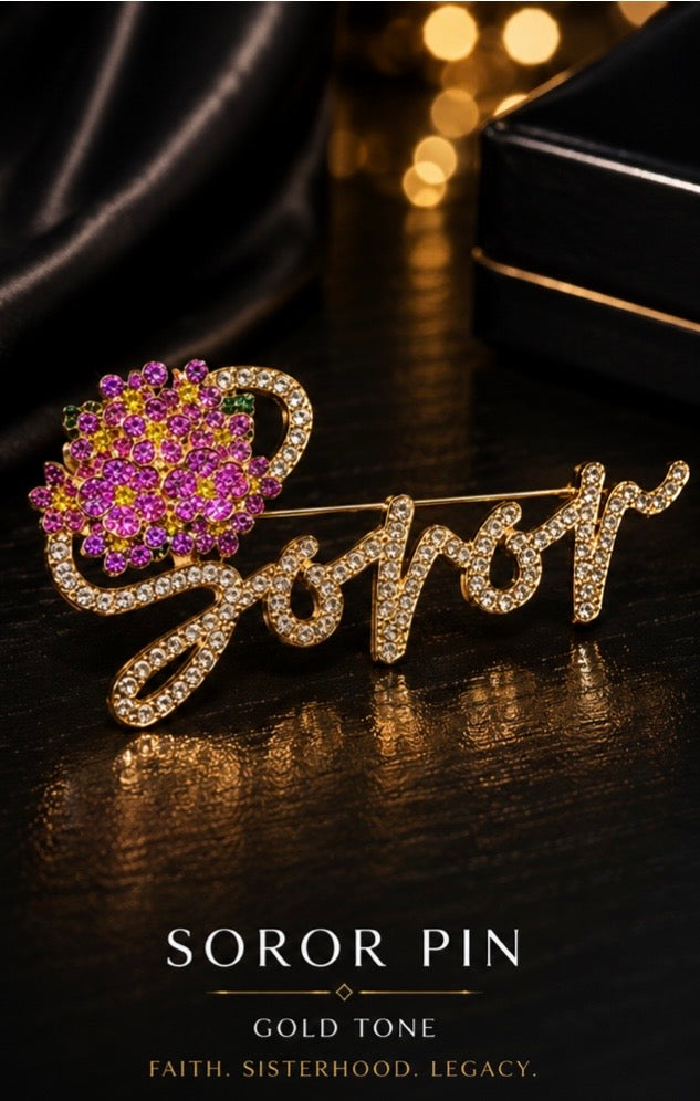 Soror Bling Brooch