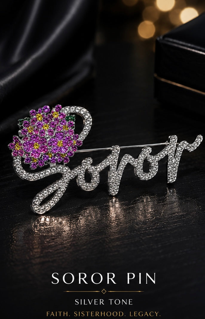 Soror Bling Brooch
