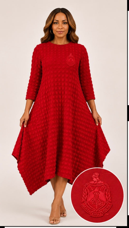 Diva Luxe Textured Dress