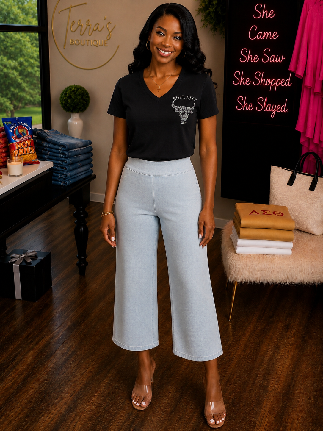Crop Jeans