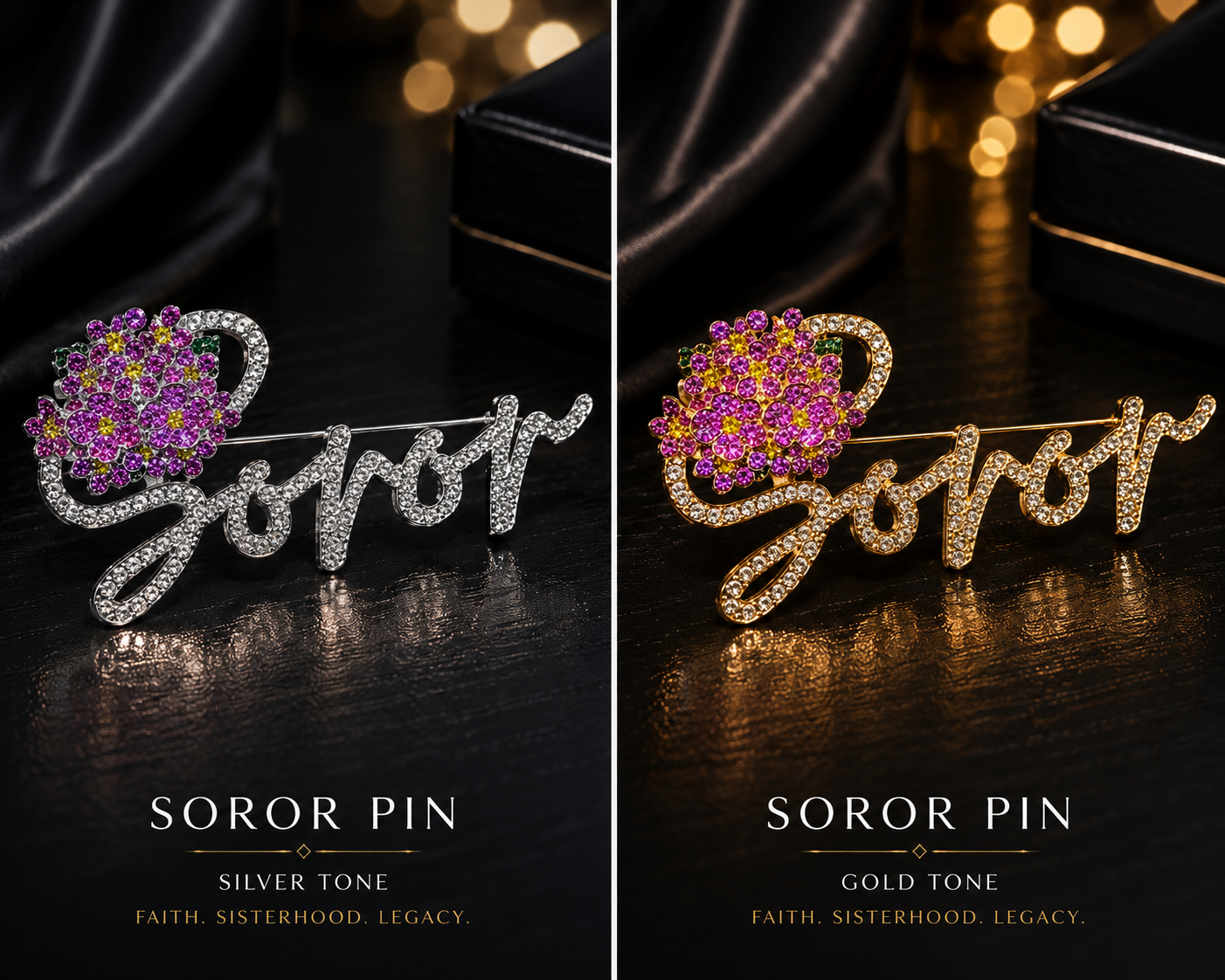 Soror Bling Brooch