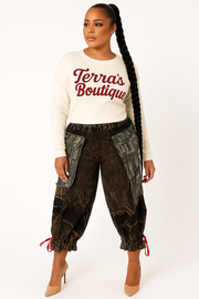 Boho Earth Cargo Pants