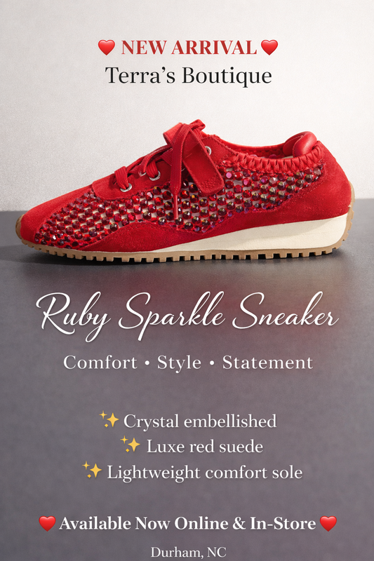 Ruby Sparkle Sneaker