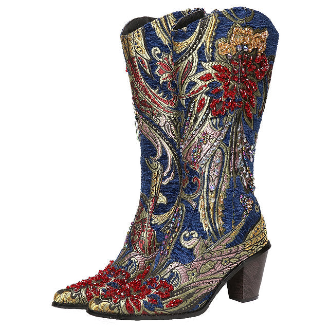 Tapestry Couture Bling Boot
