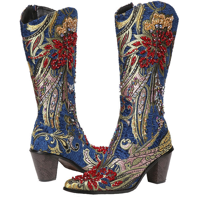 Tapestry Couture Bling Boot