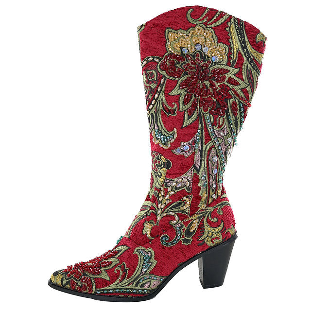 Tapestry Couture Bling Boot