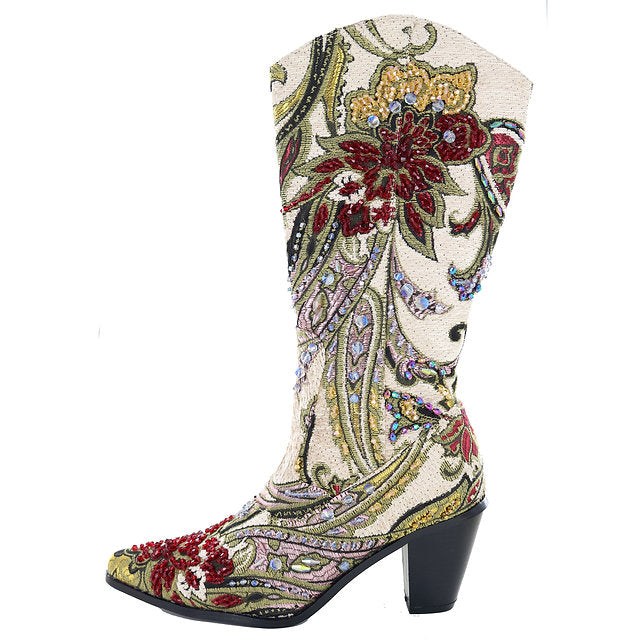 Tapestry Couture Bling Boot