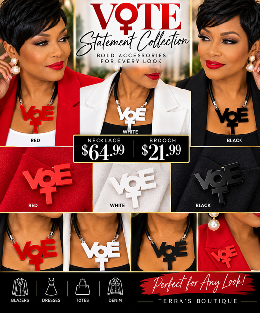 Vote Brooch Collection