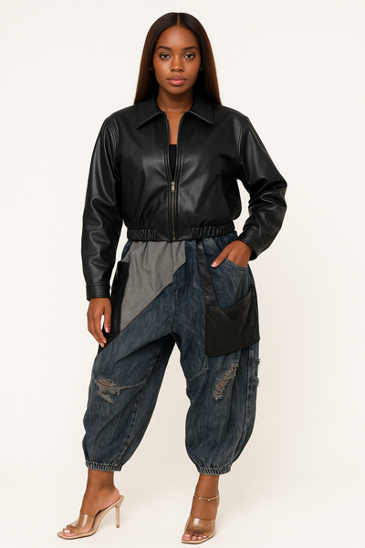 Urban Edge Parchwork Pants