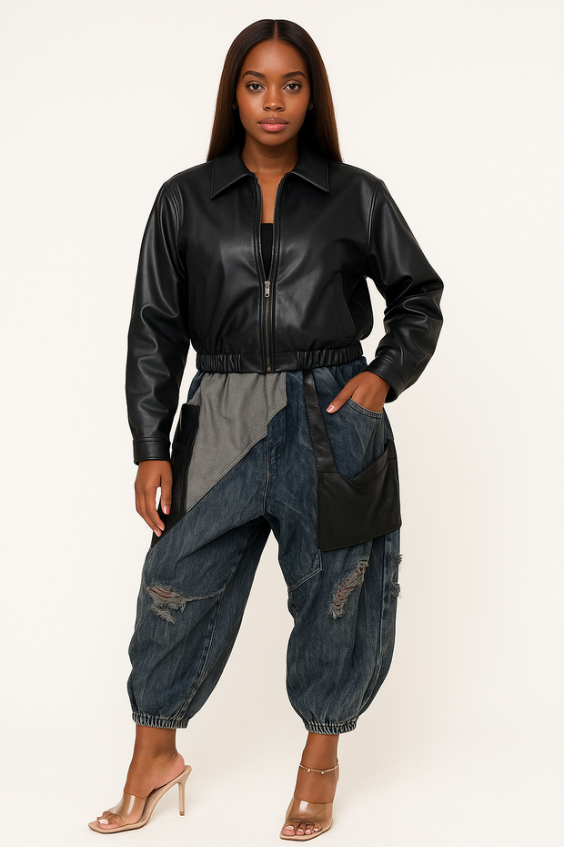 Urban Edge Parchwork Pants